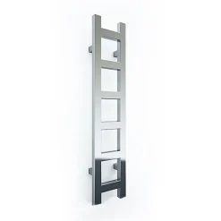 Matisere Sèche-serviette mixte chromé de 1600mm de haut / 200mm de large - 220 Watt - EAS1600/200V2CRO* Sèche-Serviettes Mixte