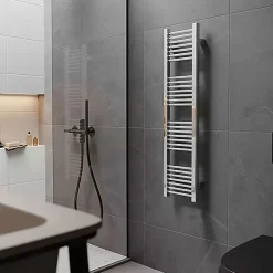Matisere Sèche-serviette mixte chromé de 460mm de haut / 230mm de large - 86 Watt - MIK460/230V2CRO* Sèche-Serviettes Mixte