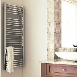 Matisere Sèche-serviette mixte chromé de 786mm de haut et 400mm de large - 207 Watt - DOM786/400Z1CRO* Sèche-Serviettes Mixte