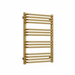 Matisere Sèche-serviette mixte doré de 760mm de haut et 500mm de large - 412 Watt - ALE760/500V2BRA