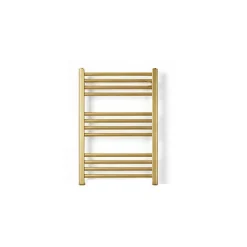 Matisere Sèche-serviette mixte doré de 660mm de haut et 430mm de large - 255 Watt - FIO660/430V2BRA* Sèche-Serviettes Mixte