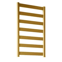 Matisere Sèche-serviette mixte doré de 1150mm de haut et 400mm de large - 366 Watt - VIV1150/400V2BRA