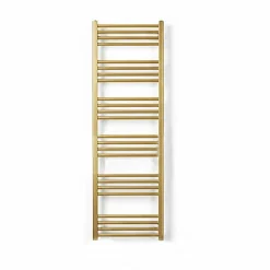 Matisere Sèche-serviette mixte doré de 1380mm de haut et 680mm de large - 757 Watt - FIO1380/680V2BRA