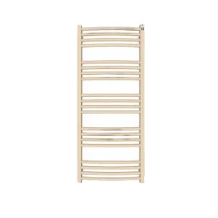 Matisere Sèche-serviette mixte doré de 660mm de haut et 400mm de large - 243 Watt - LEN660/400V2CPG* Sèche-Serviettes Mixte