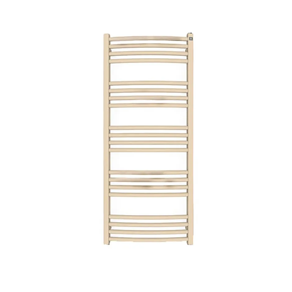 Matisere Sèche-serviette mixte doré de 660mm de haut et 400mm de large - 243 Watt - LEN660/400V2CPG* Sèche-Serviettes Mixte
