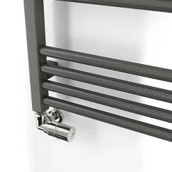 Matisere Sèche-serviette mixte gris de 1380mm de haut 630mm de large - 711 Watt - FIO1380/630Z8RGY* Sèche-Serviettes Mixte