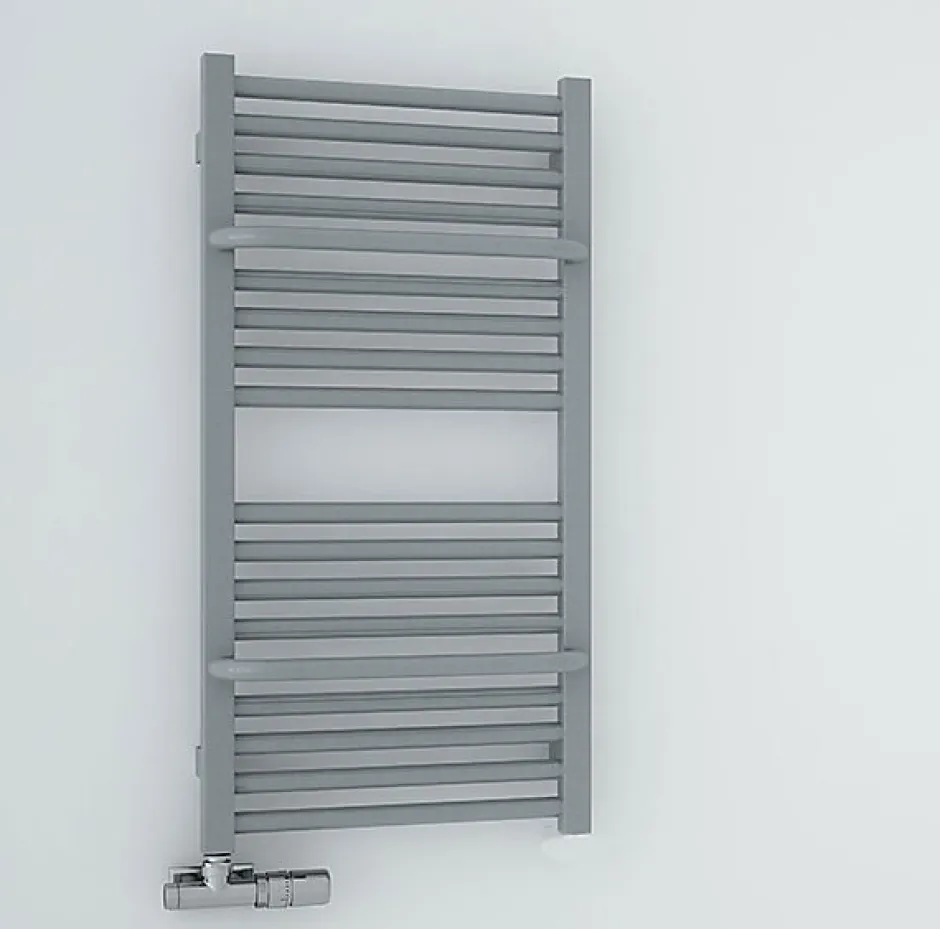 Matisere Sèche-serviette mixte gris de 1460mm de haut et 500mm de large - 748 Watt - LIM1460/500V27042* Sèche-Serviettes Mixte