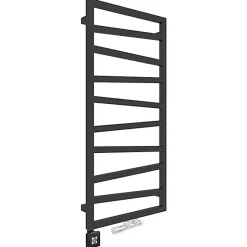 Matisere Sèche-serviette mixte noir - (HxL) 600x500 mm - 300 Watt - 245 Watt - ZIG600-500Z1N* Sèche-Serviettes Mixte