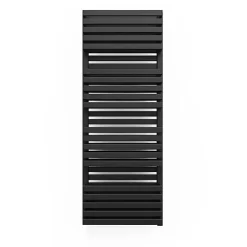 Matisere Sèche-serviette mixte noir - (HxL) 870x450 mm - 600 Watt - 550 Watt - QUA870-450BV2N