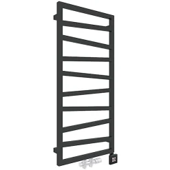 Matisere Sèche-serviette mixte noir - (HxL) 1310x500 mm - 500 Watt - 490 Watt - ZIG1310-500Z8N* Sèche-Serviettes Mixte
