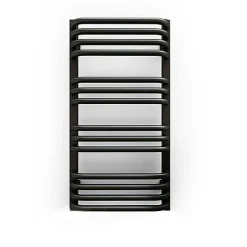 Matisere Sèche-serviette mixte noir - (HxL) 760x300 mm - 300 Watt - 257 Watt - ALE760-300Z8N