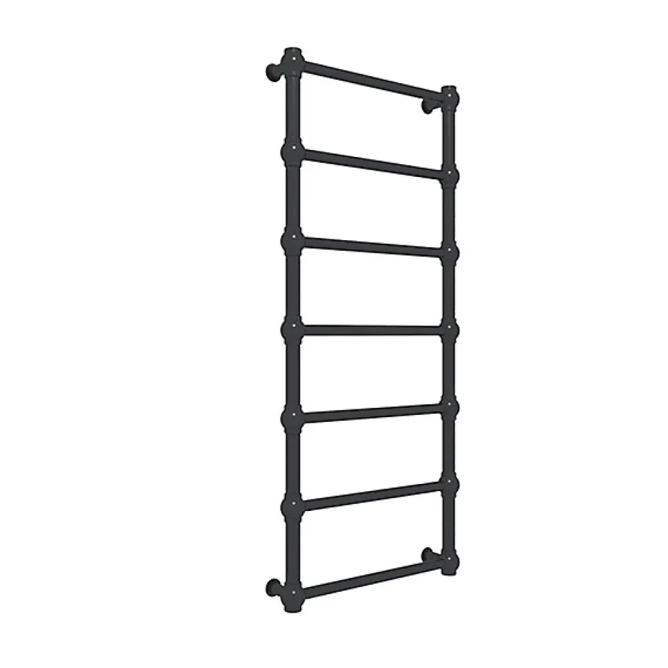 Matisere Sèche-serviette mixte Noir de 1540mm de haut et 504 mm de large - 390 Watt - RET1540/504V2N