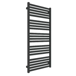 Matisere Sèche-serviette mixte noir - (HxL) 600x630 mm - 400 Watt - 358 Watt - MAR600-630Z1N