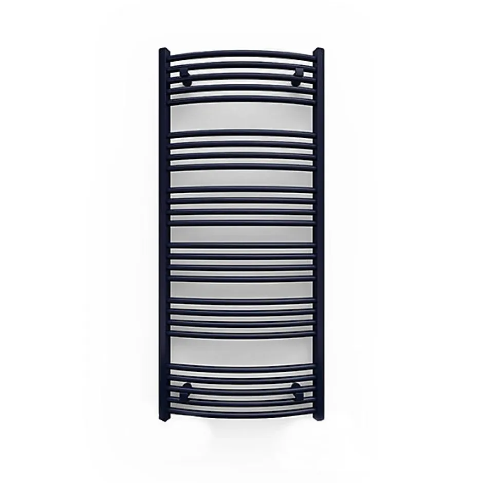 Matisere Sèche-serviette mixte noir - (HxL) 1116x600 mm - 600 Watt - 651 Watt - DOM1116-600Z8N* Sèche-Serviettes Mixte