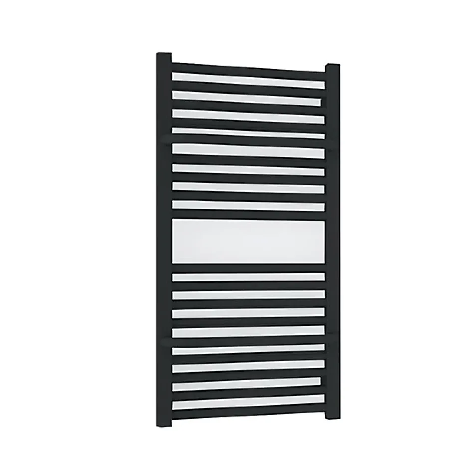 Matisere Sèche-serviette mixte noir - (HxL) 820x600 mm - 500 Watt - 477 Watt - LIM820-600Z1N