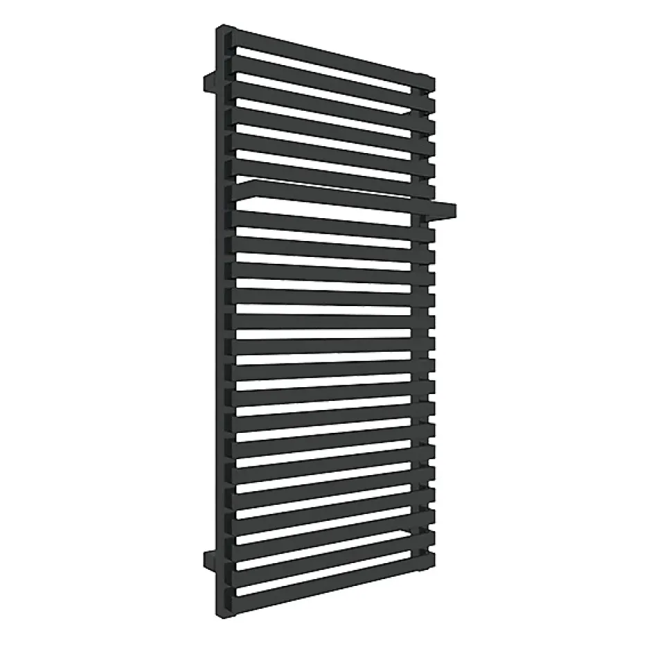 Matisere Sèche-serviette mixte noir - (HxL) 1320x600 mm - 1000 Watt - 889 Watt - CIT1320-600Z8N