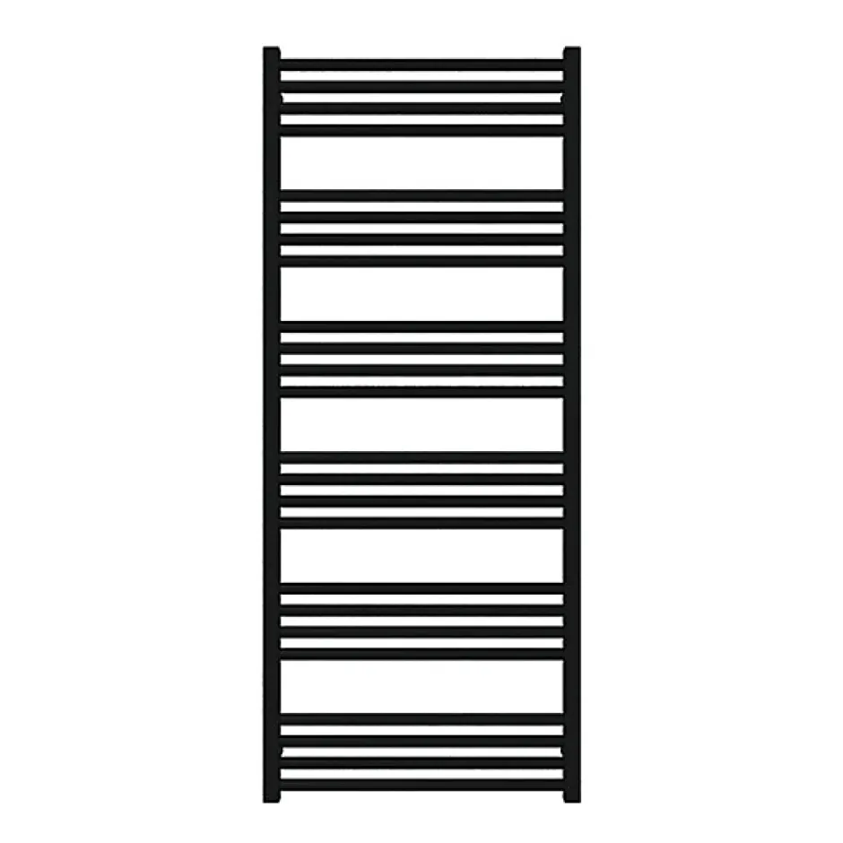 Matisere Sèche-serviette mixte noir - (HxL) 1380x600 mm - 800 Watt - 683 Watt - FIO1380-600V2N