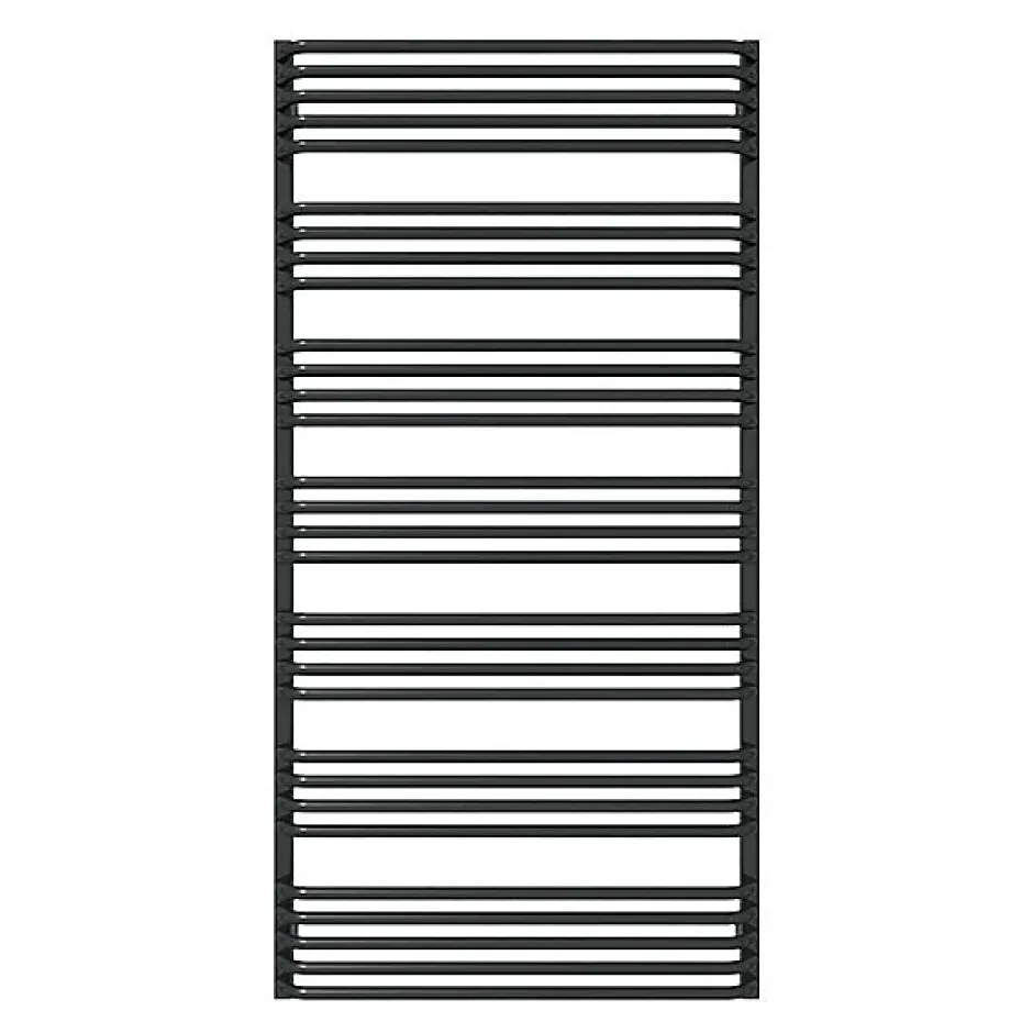 Matisere Sèche-serviette mixte noir de 1580mm de haut et 800mm de large. - 1253 Watt - ALE1580/800SOAV2N