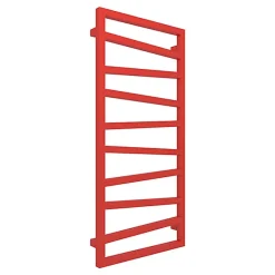 Matisere Sèche-serviette mixte rouge trafic de 1070mm de haut et 500mm de large - 418 Watt - ZIG1070/500Z83020