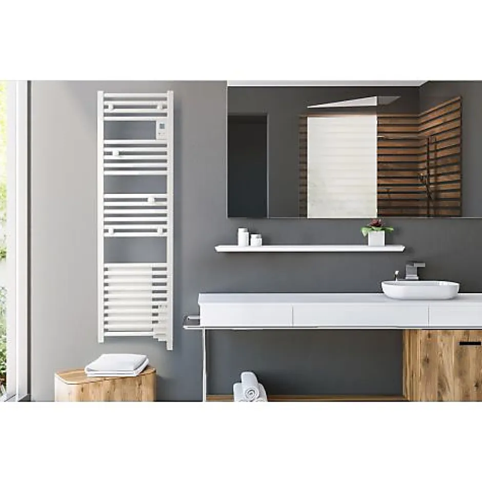 Atlantic Sèche-serviette 1500W DORIS DIGITAL ETROIT soufflant noir - - 851296