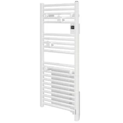 Atlantic Sèche-serviettes - Doris digital - 750+1000W - Avec soufflerie - Blanc brillant - 851245* Sèche-Serviettes Soufflant|Sèche-Serviettes Électrique