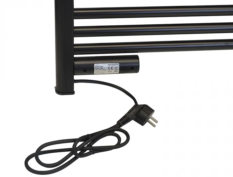 Pureline Sèche-serviettes avec minuterie 500W