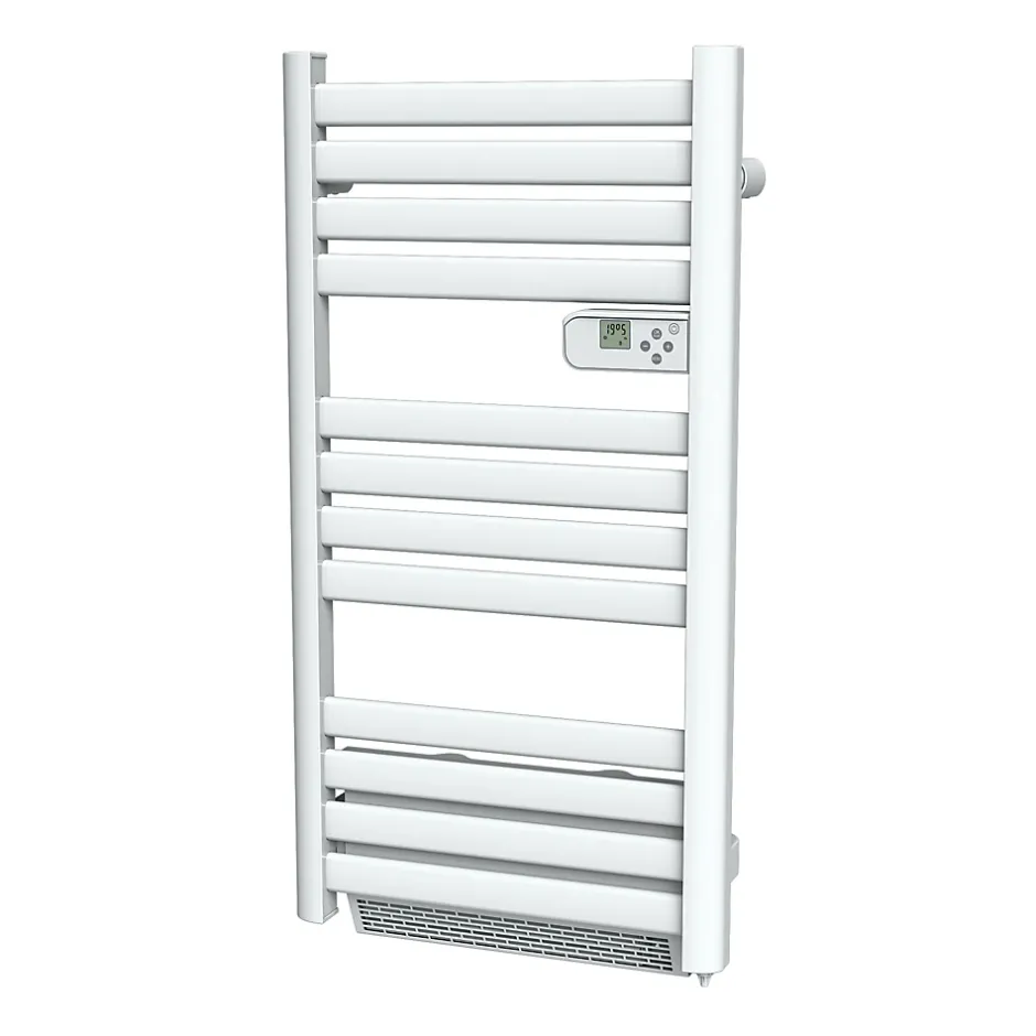 Sèche-serviettes avec soufflerie Mestia blanc 500W + soufflerie 1000W* Sèche-Serviettes Soufflant