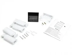 Pureline Sèche-serviettes blanc commande sans fil 500W* Sèche-Serviettes Soufflant