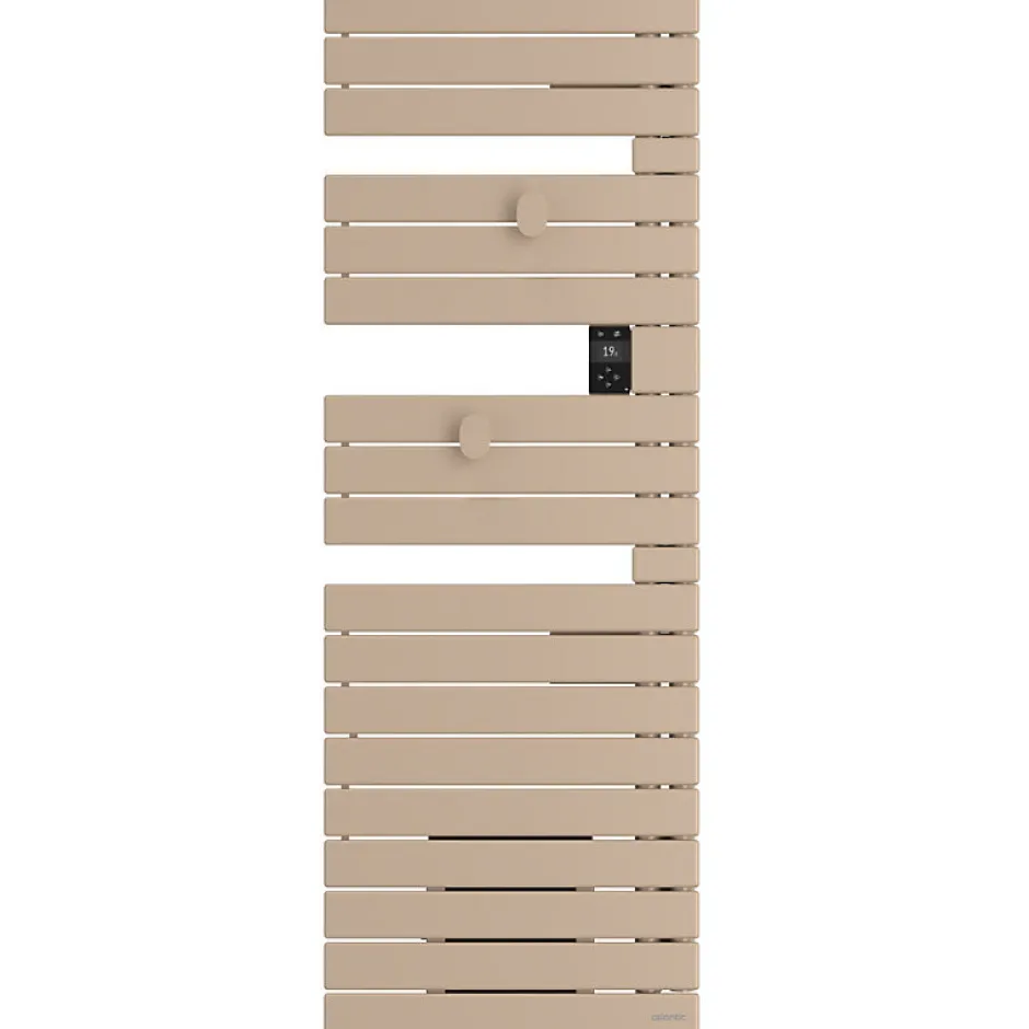 Atlantic Sèche-serviettes connecté Nefertiti mât à droite 750W beige - - 850043