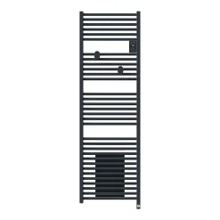 Thermor Sèche-serviettes connecté Riva 5 avec soufflerie 1750W Gris ardoise - - 471639