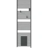 Thermor Sèche-serviettes connecté Riva 5 avec soufflerie 2000W Gris menhir - - 471644