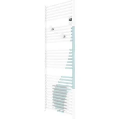 Thermor Sèche-serviettes connecté Riva 5 avec soufflerie 1500W Gris menhir - - 471638