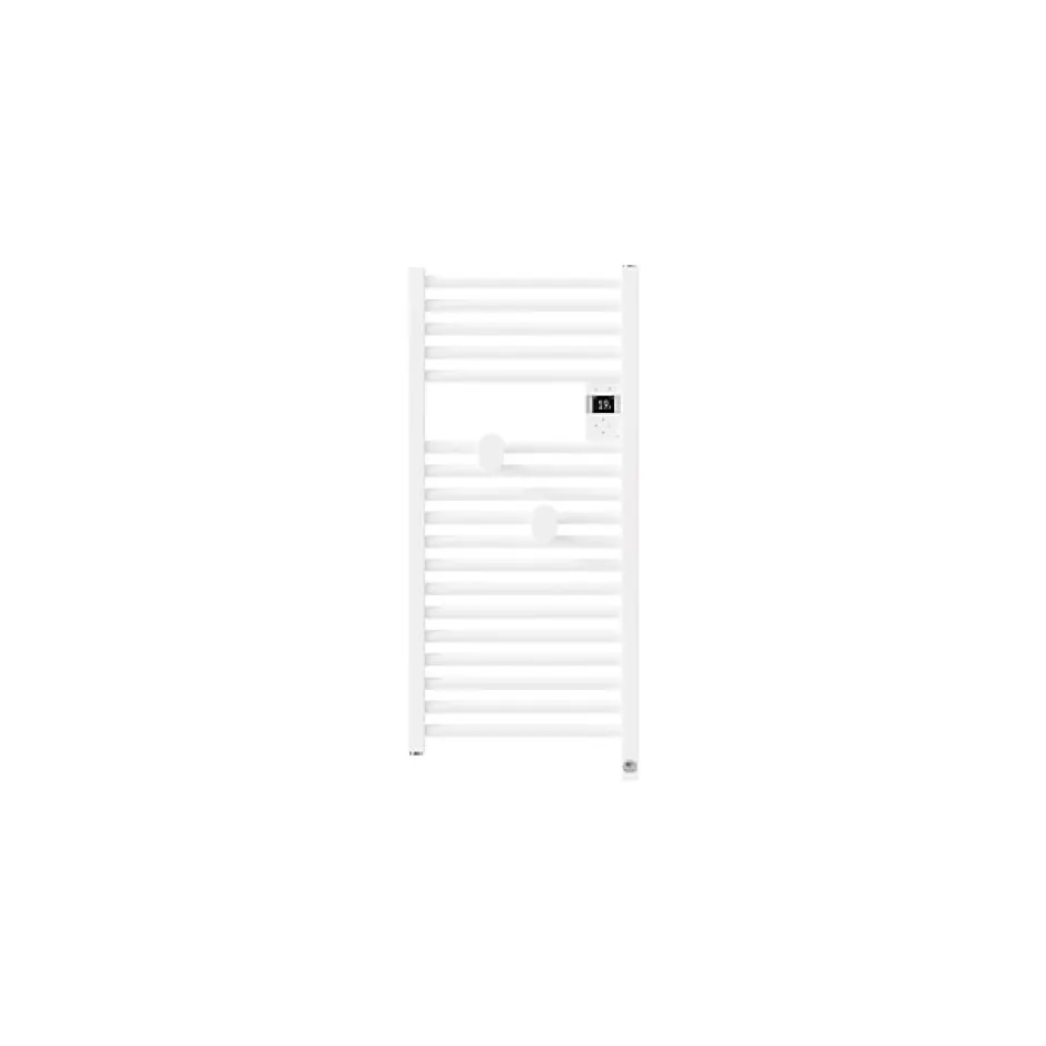 Thermor Sèche-serviettes connecté Riva 5 Etroit 300W Blanc brillant - - 471659* Sèche-Serviettes Électrique