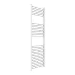 Kiamami Valentina Sèche-Serviettes De Salle De Bain 50X150 En Acier Blanc* Sèche-Serviettes Eau Chaude