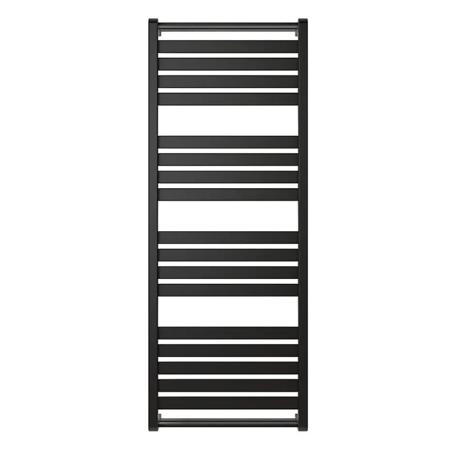 GoodHome Sèche-serviettes eau chaude en acier Loreto vertical anthracite 679 W* Sèche-Serviettes Eau Chaude