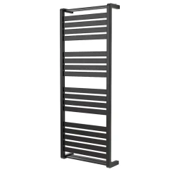 GoodHome Sèche-serviettes eau chaude en acier Loreto vertical anthracite 679 W* Sèche-Serviettes Eau Chaude
