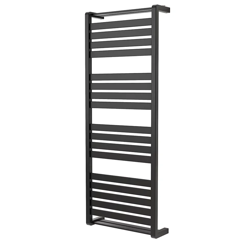 GoodHome Sèche-serviettes eau chaude en acier Loreto vertical anthracite 679 W* Sèche-Serviettes Eau Chaude