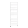 Thermor Sèche-serviettes eau chaude Riva 4 717W avec collecteurs blanc brillant - - 471603