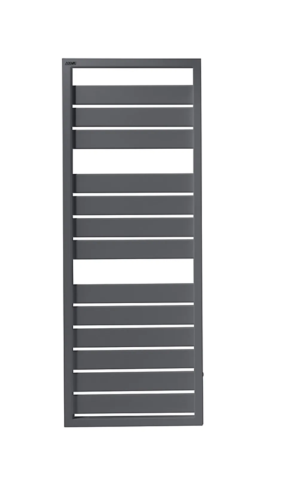 Acova Sèche-serviettes eau chaude en acier Astrakan anthracite 608W* Sèche-Serviettes Eau Chaude