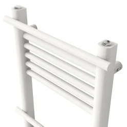 GoodHome Sèche-serviettes eau chaude en acier Solna vertical blanc mat 459 W* Sèche-Serviettes Eau Chaude