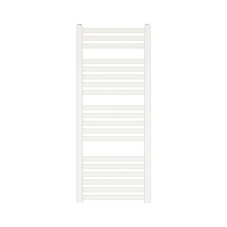 GoodHome Sèche-serviettes eau chaude en acier Aspley blanc 485W* Sèche-Serviettes Eau Chaude