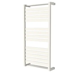 GoodHome Sèche-serviettes eau chaude en acier Loreto vertical blanc 546 W* Sèche-Serviettes Eau Chaude