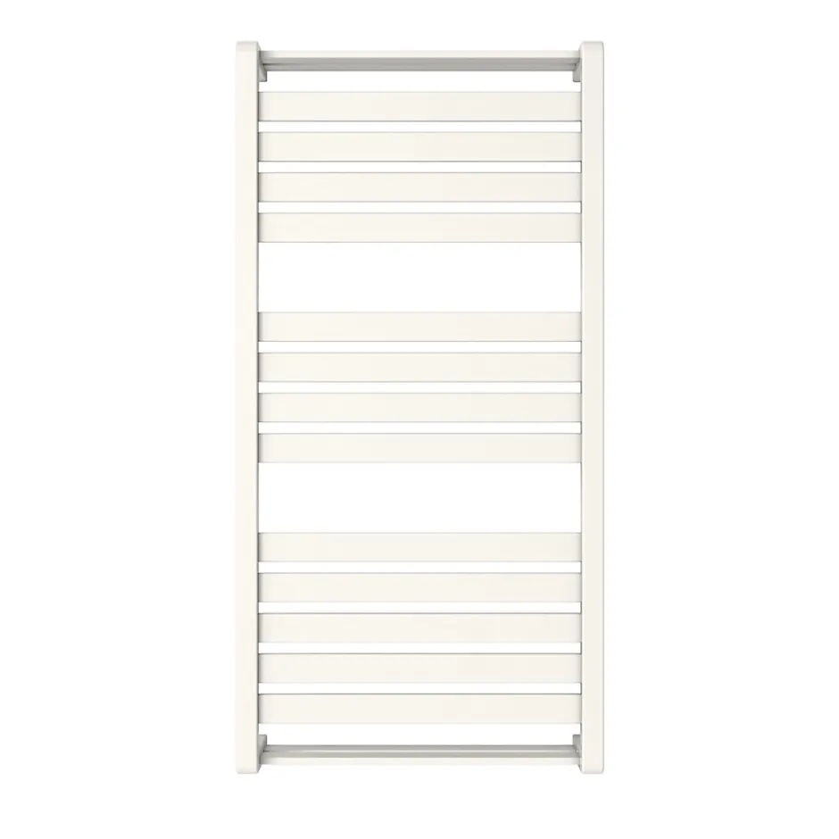 GoodHome Sèche-serviettes eau chaude en acier Loreto vertical blanc 546 W* Sèche-Serviettes Eau Chaude