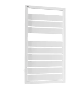 Acova Sèche-serviettes eau chaude en acier Astrakan blanc 432W* Sèche-Serviettes Eau Chaude