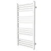 GoodHome Sèche-serviettes eau chaude en acier Duala blanc 16 barres - 325 W