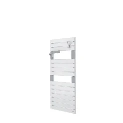 Sauter Sèche-serviettes eau chaude en acier Asama blanc 510W* Sèche-Serviettes Eau Chaude