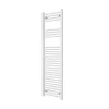 Flomasta Sèche-serviettes eau chaude plat en acier blanc 609W