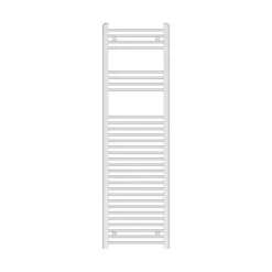 Flomasta Sèche-serviettes eau chaude plat en acier blanc 609W
