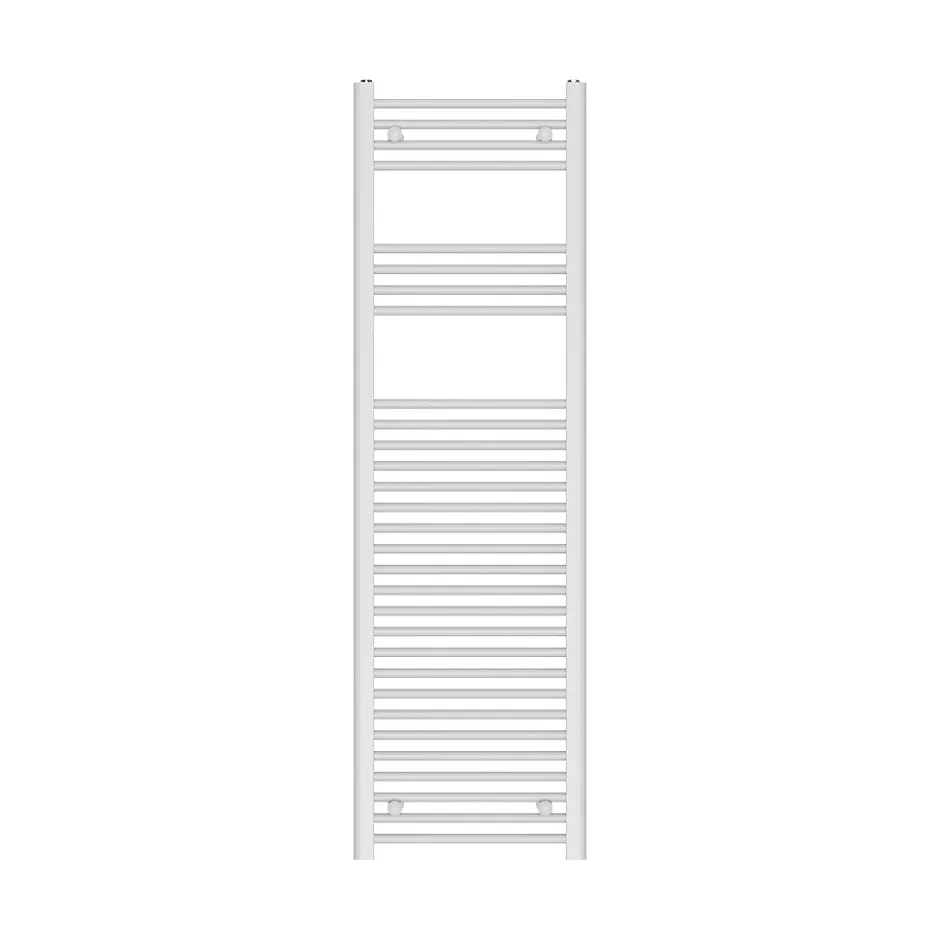 Flomasta Sèche-serviettes eau chaude plat en acier blanc 609W