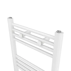 Flomasta Sèche-serviettes eau chaude en acier blanc 411W* Sèche-Serviettes Eau Chaude